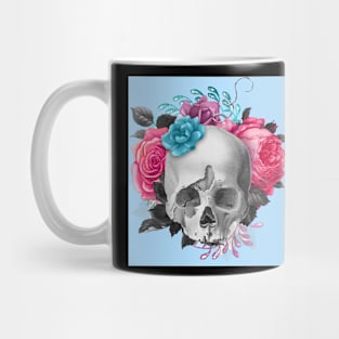 Blooming Skull Mug